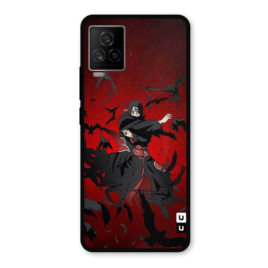 Itachi Stance For War Metal Back Case for iQOO 7 Legend 5G