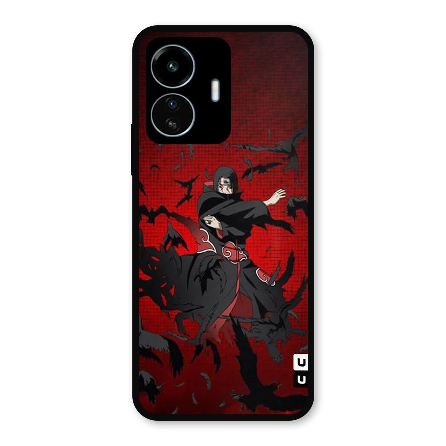 Itachi Stance For War Metal Back Case for vivo iQOO Z6 Lite 5G