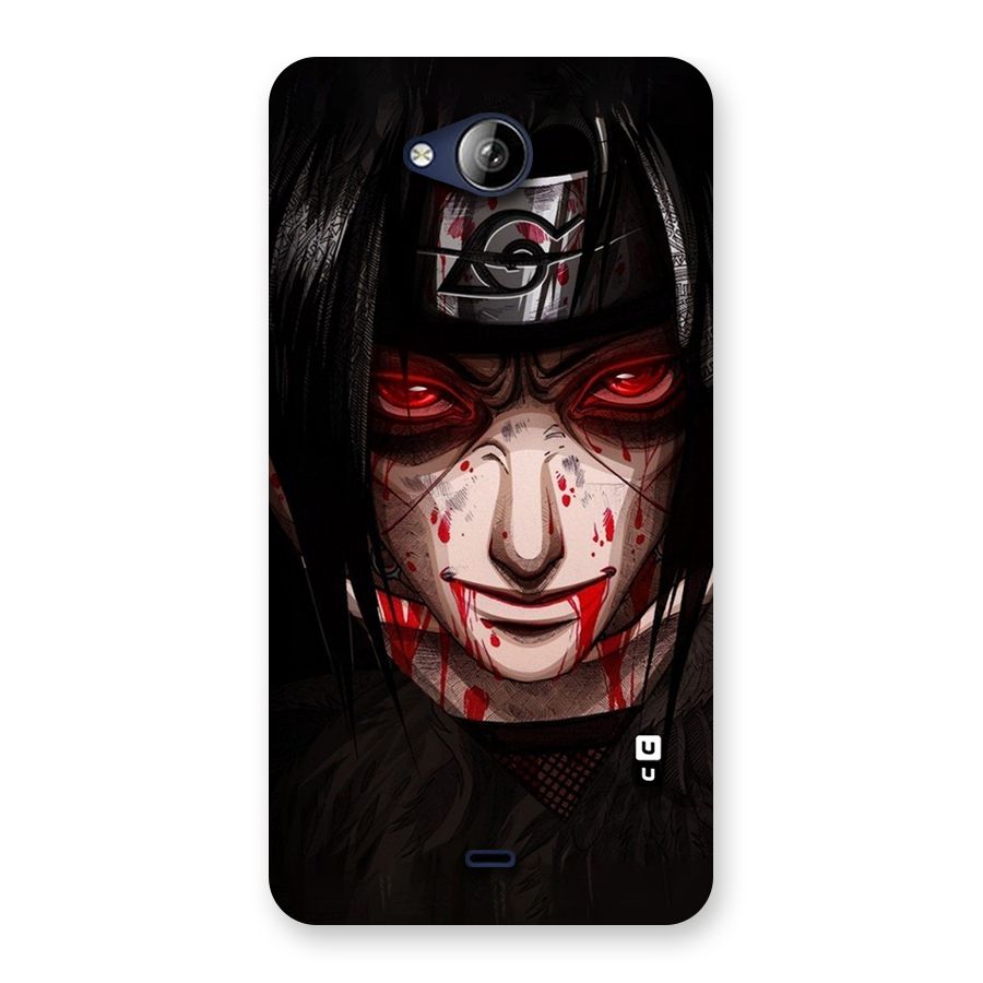 Itachi Uchiha Red Eyes Back Case for Canvas Play Q355
