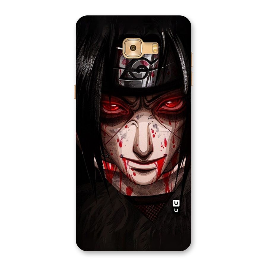 Itachi Uchiha Red Eyes Back Case for Galaxy C9 Pro