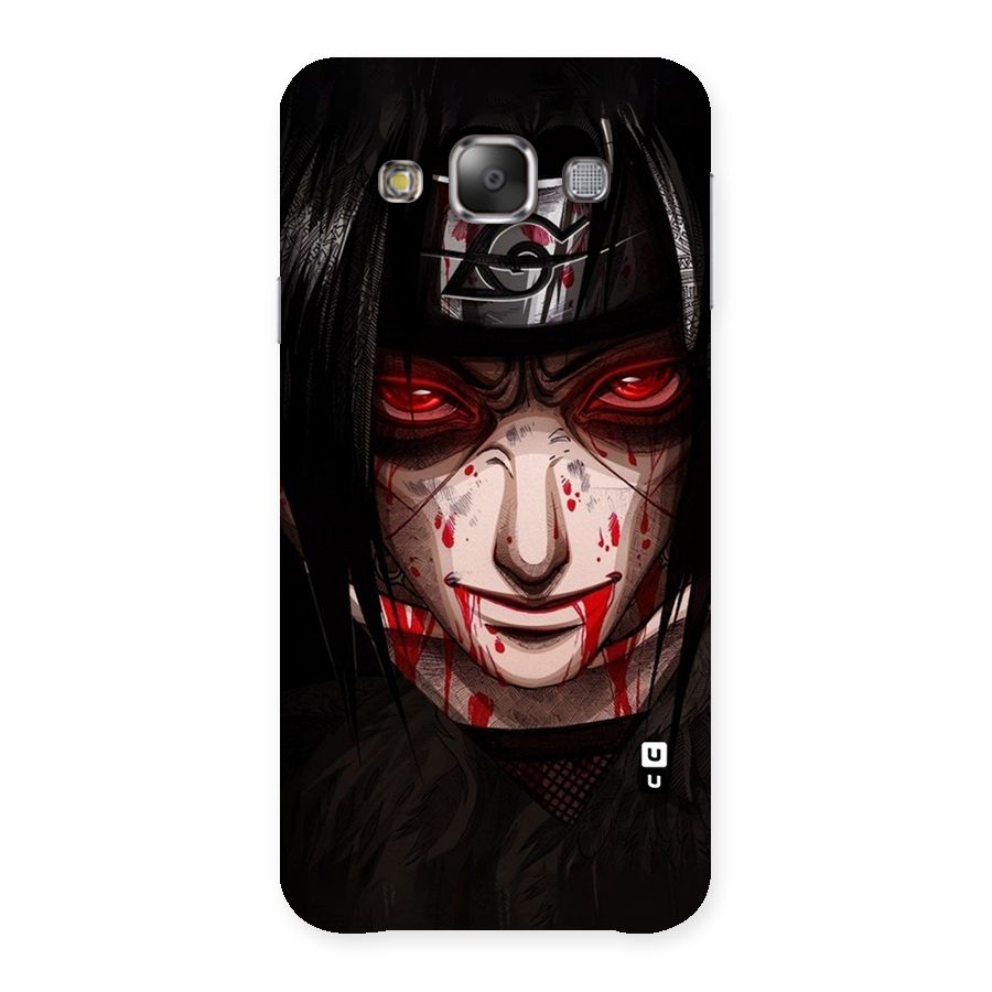 Itachi Uchiha Red Eyes Back Case for Galaxy E7