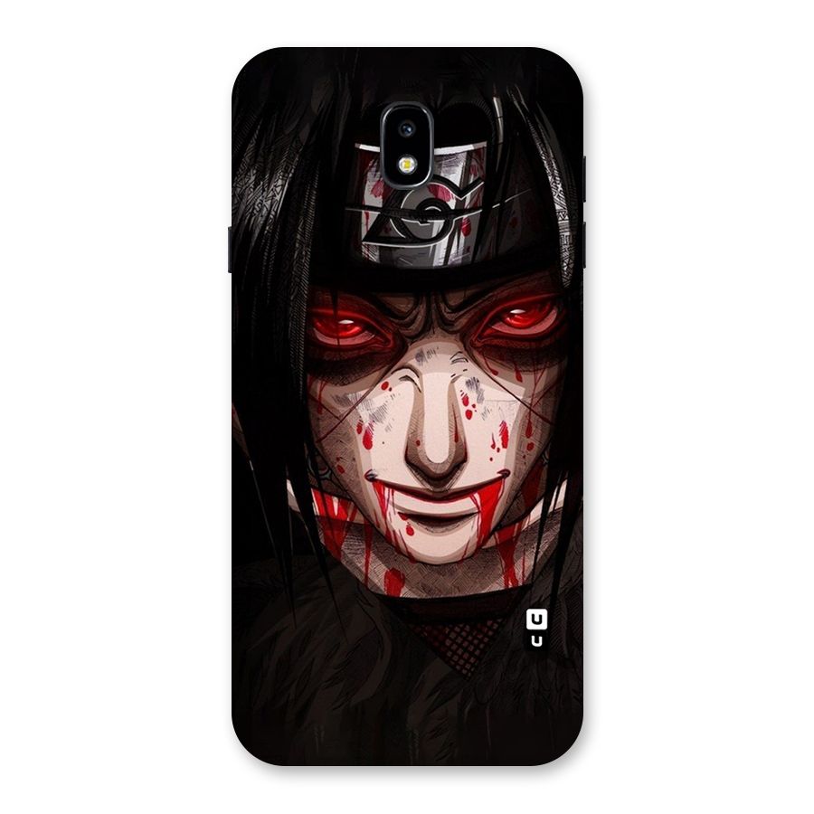 Itachi Uchiha Red Eyes Back Case for Galaxy J7 Pro