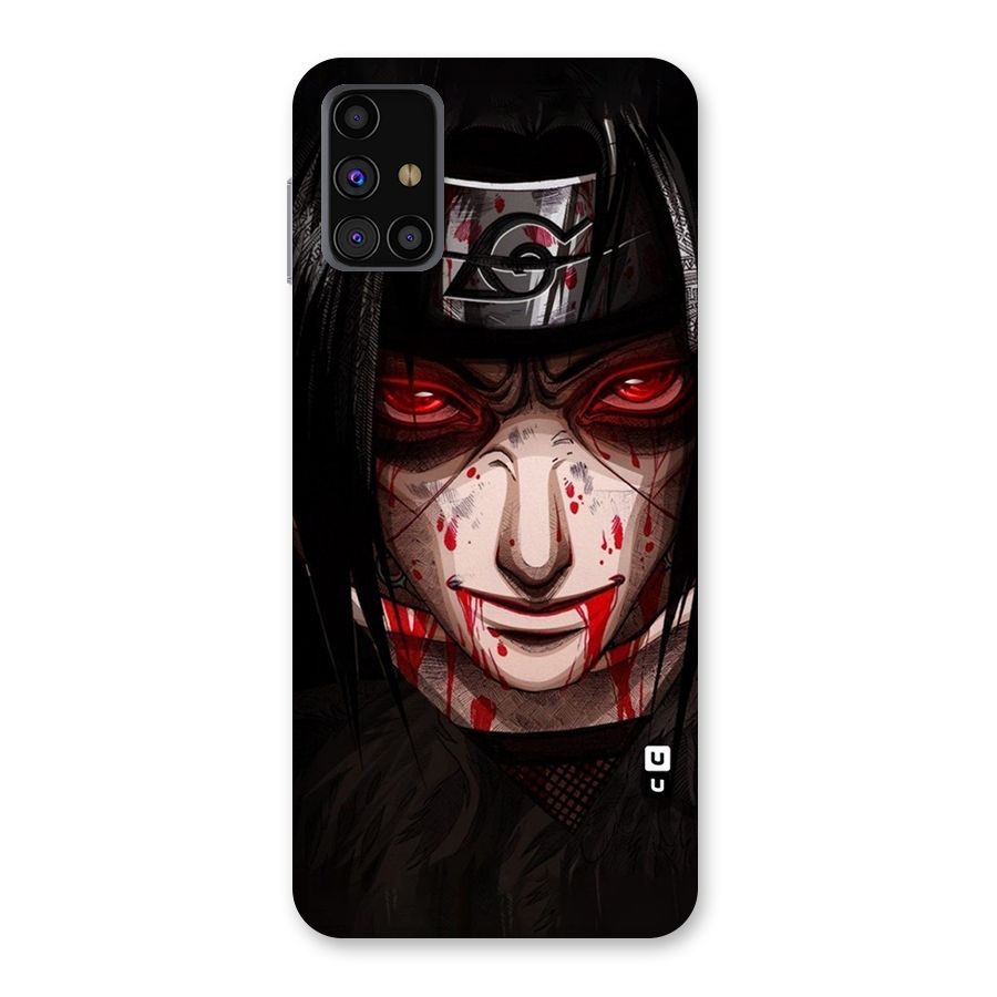 Itachi Uchiha Red Eyes Back Case for Galaxy M31s