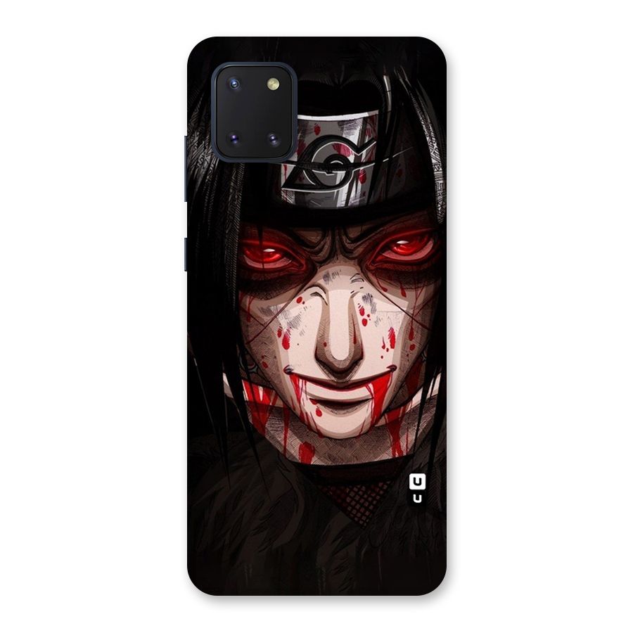Itachi Uchiha Red Eyes Back Case for Galaxy Note 10 Lite
