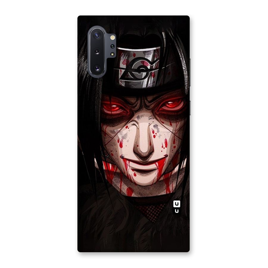 Itachi Uchiha Red Eyes Back Case for Galaxy Note 10 Plus