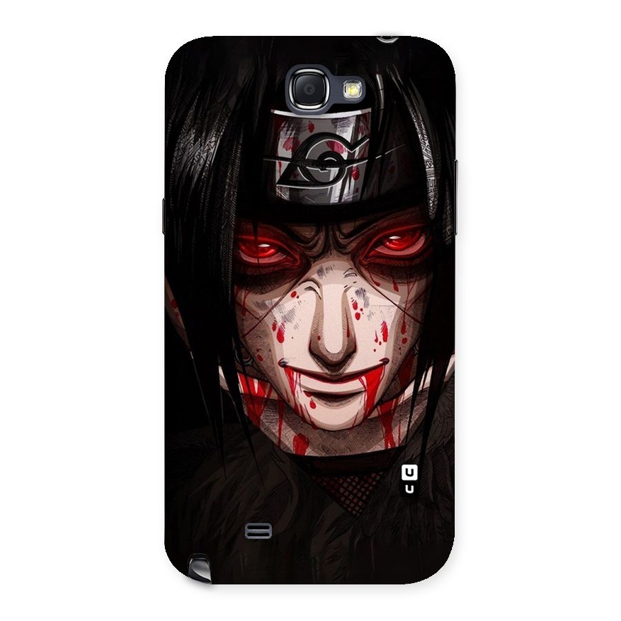 Itachi Uchiha Red Eyes Back Case for Galaxy Note 2