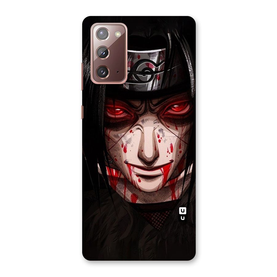 Itachi Uchiha Red Eyes Back Case for Galaxy Note 20