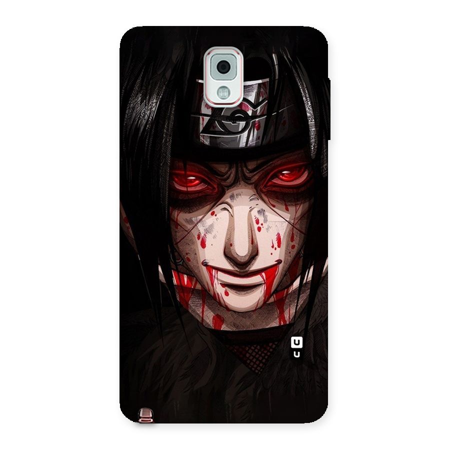 Itachi Uchiha Red Eyes Back Case for Galaxy Note 3