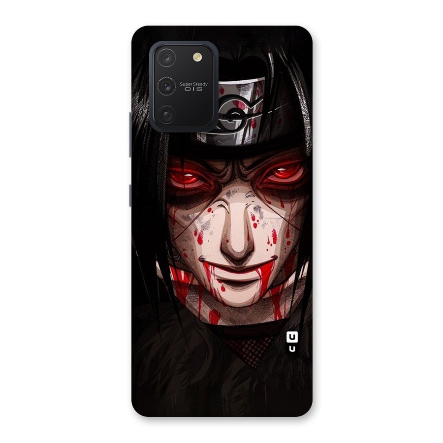 Itachi Uchiha Red Eyes Back Case for Galaxy S10 Lite