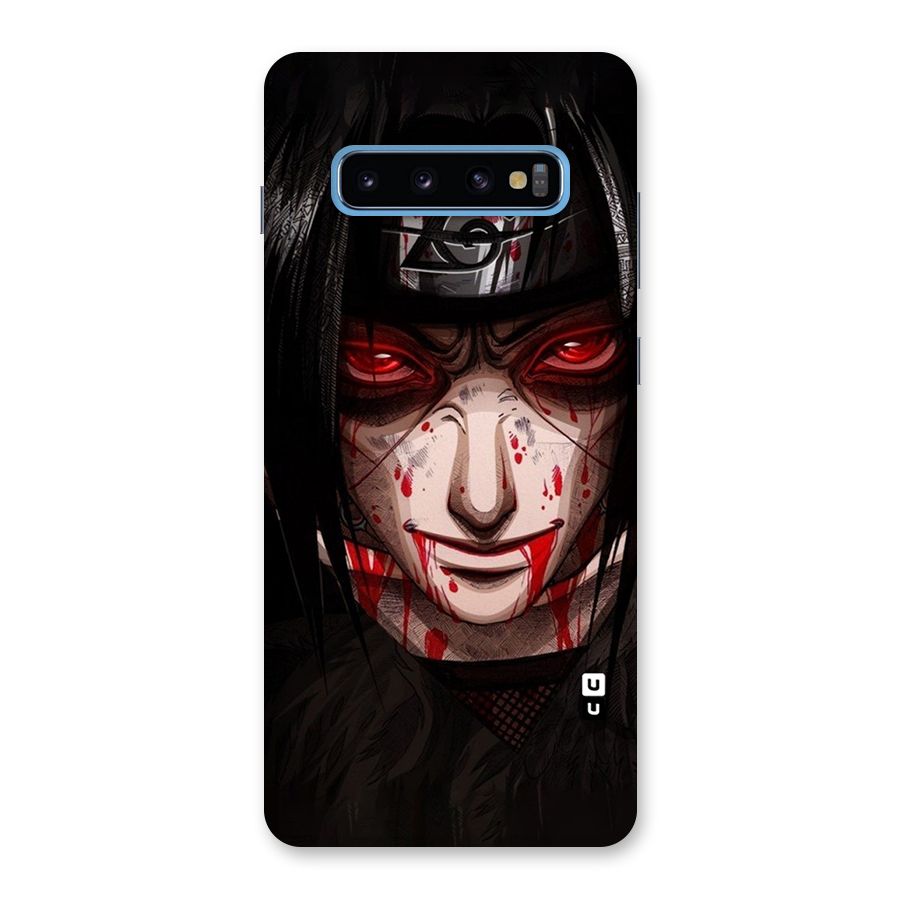 Itachi Uchiha Red Eyes Back Case for Galaxy S10 Plus