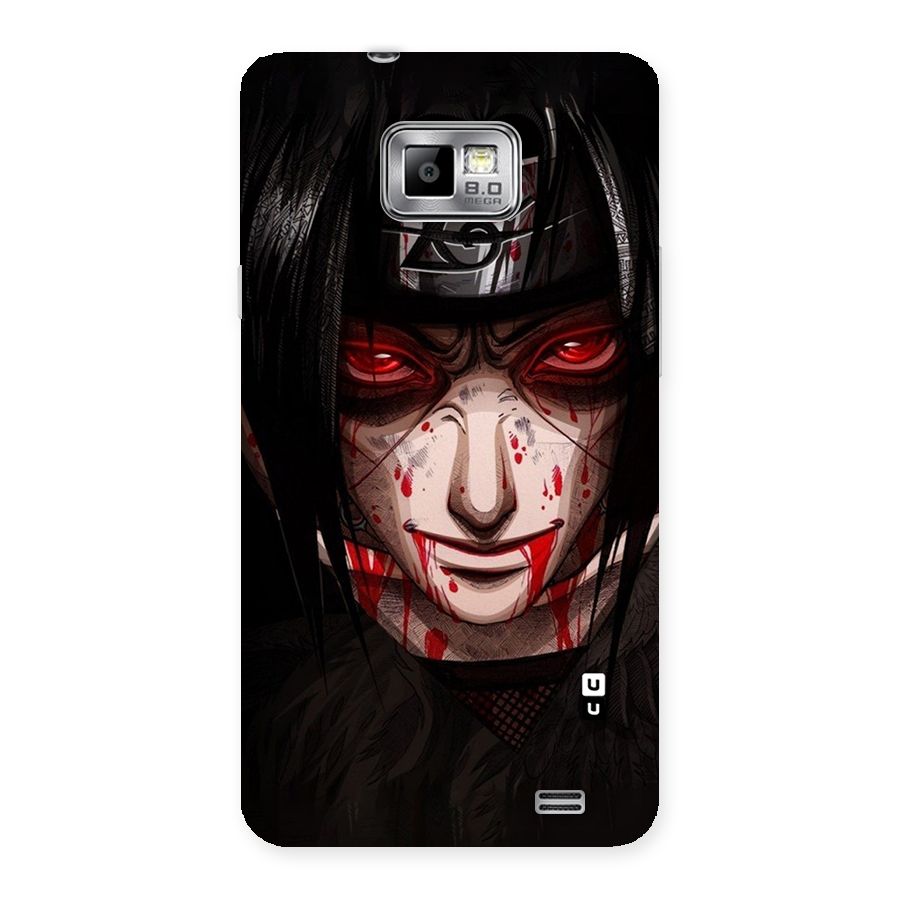 Itachi Uchiha Red Eyes Back Case for Galaxy S2