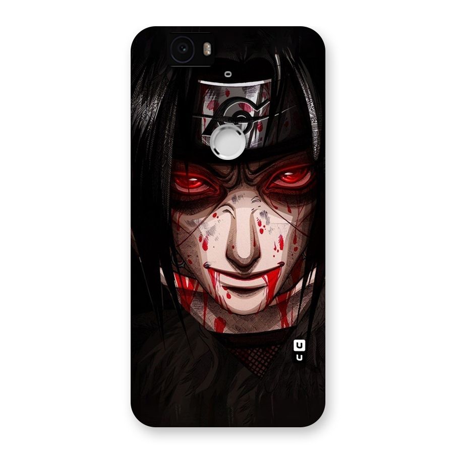 Itachi Uchiha Red Eyes Back Case for Google Nexus-6P
