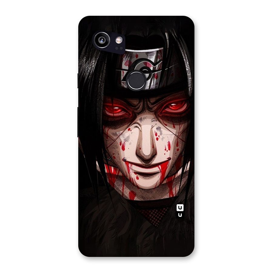 Itachi Uchiha Red Eyes Back Case for Google Pixel 2 XL