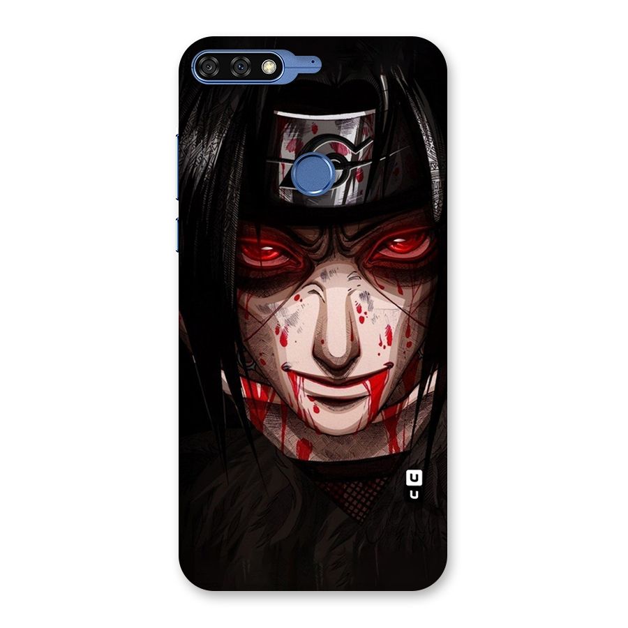 Itachi Uchiha Red Eyes Back Case for Honor 7C