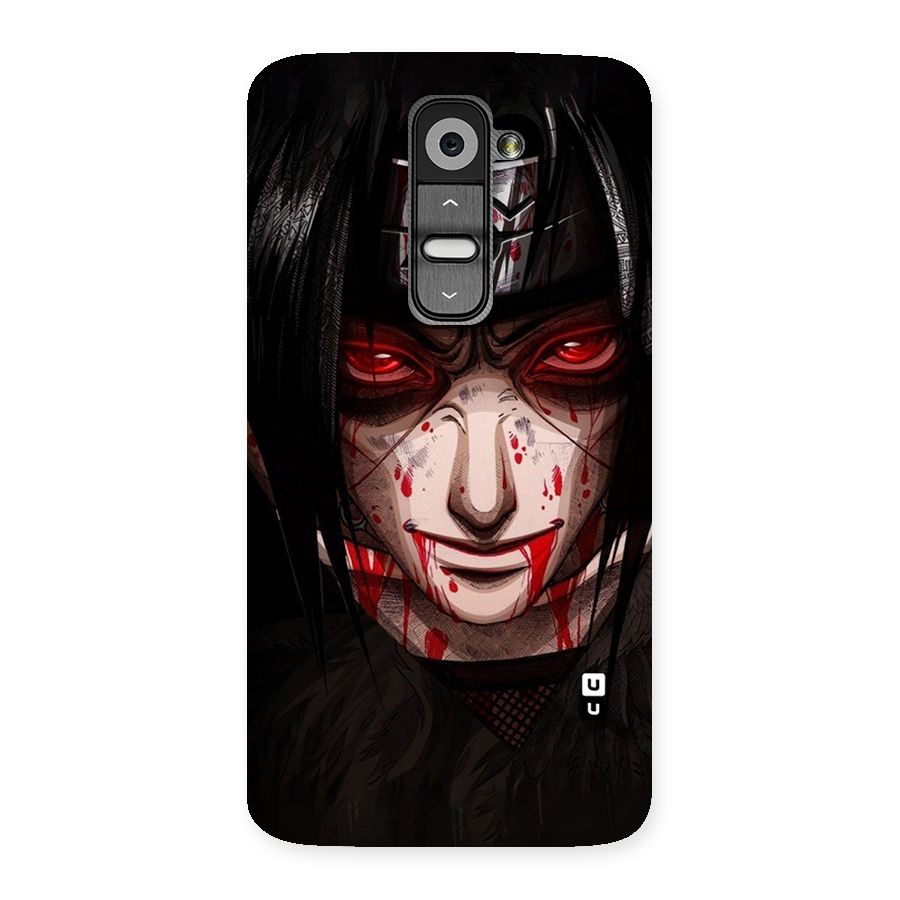 Itachi Uchiha Red Eyes Back Case for LG G2