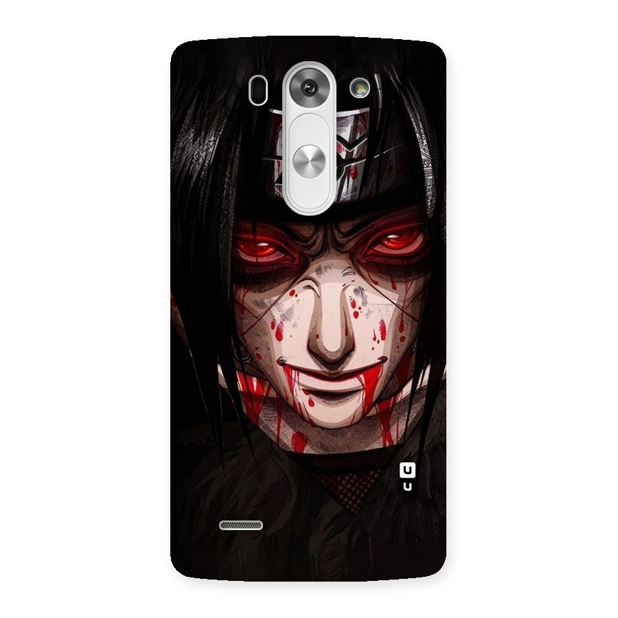 Itachi Uchiha Red Eyes Back Case for LG G3 Mini