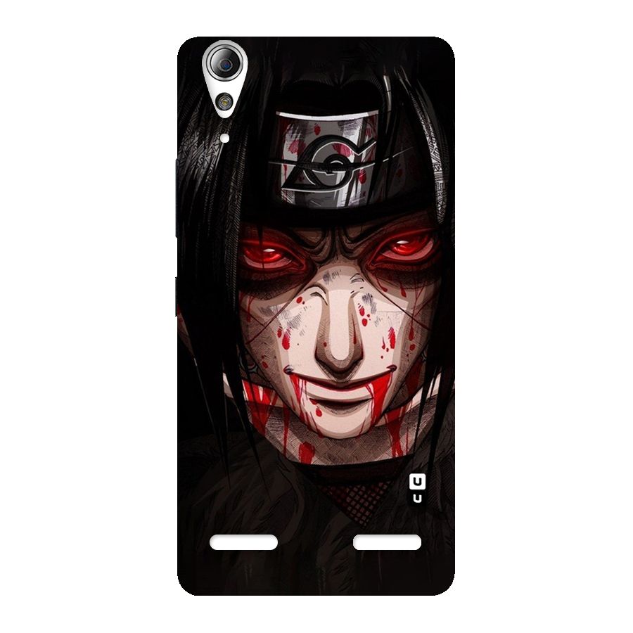 Itachi Uchiha Red Eyes Back Case for Lenovo A6000 Plus