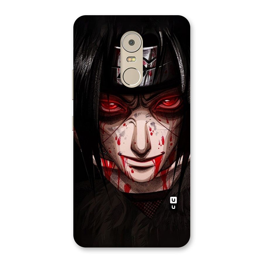 Itachi Uchiha Red Eyes Back Case for Lenovo K6 Note