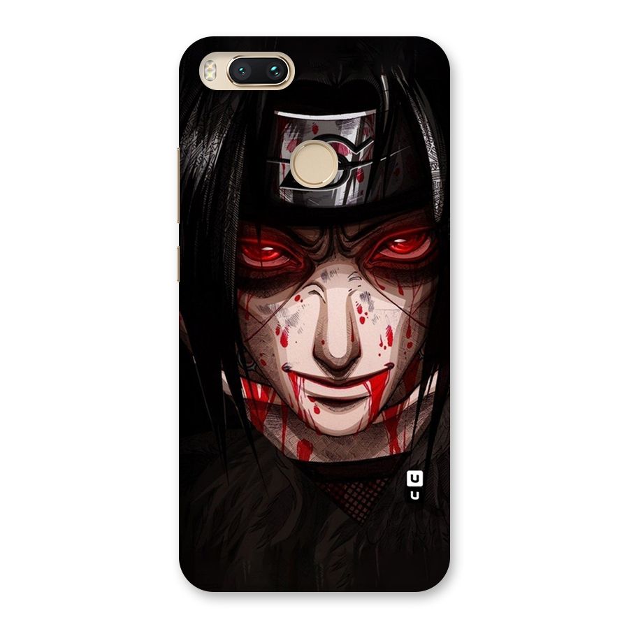 Itachi Uchiha Red Eyes Back Case for Mi A1