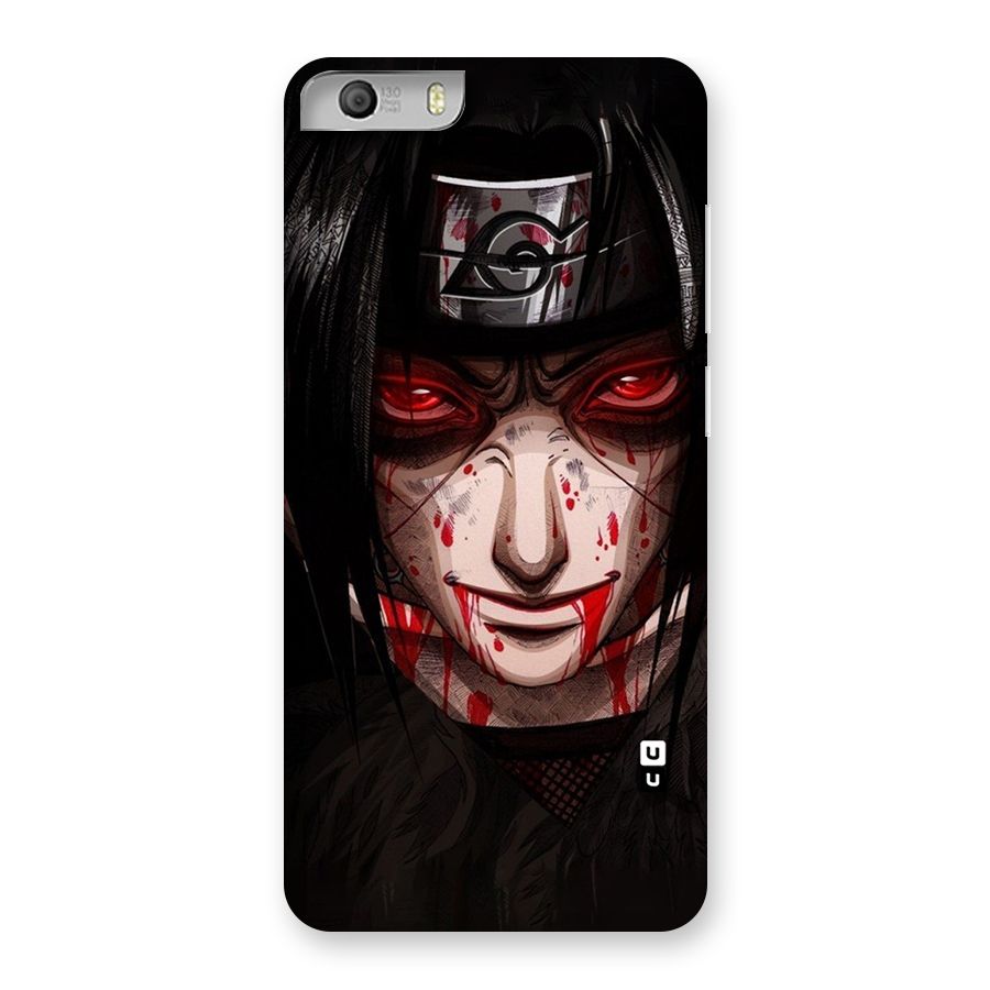 Itachi Uchiha Red Eyes Back Case for Micromax Canvas Knight 2