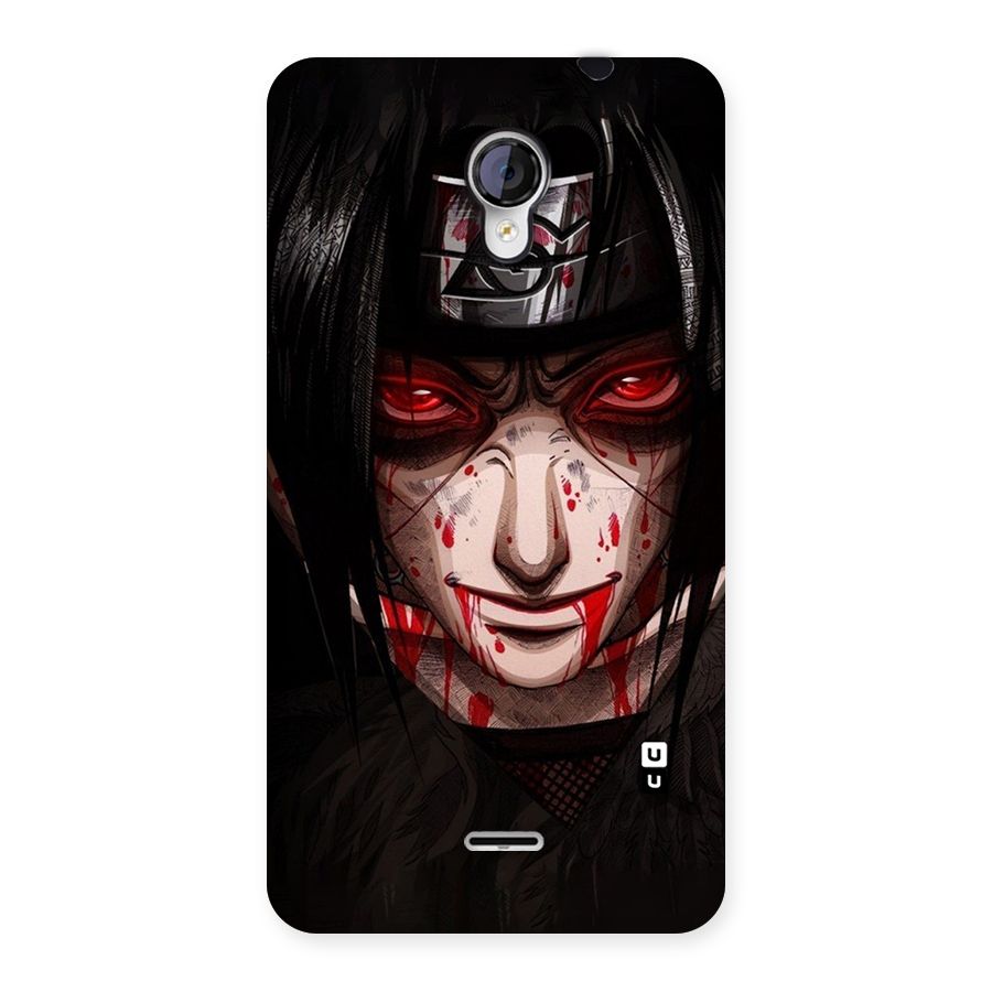 Itachi Uchiha Red Eyes Back Case for Micromax Unite 2 A106