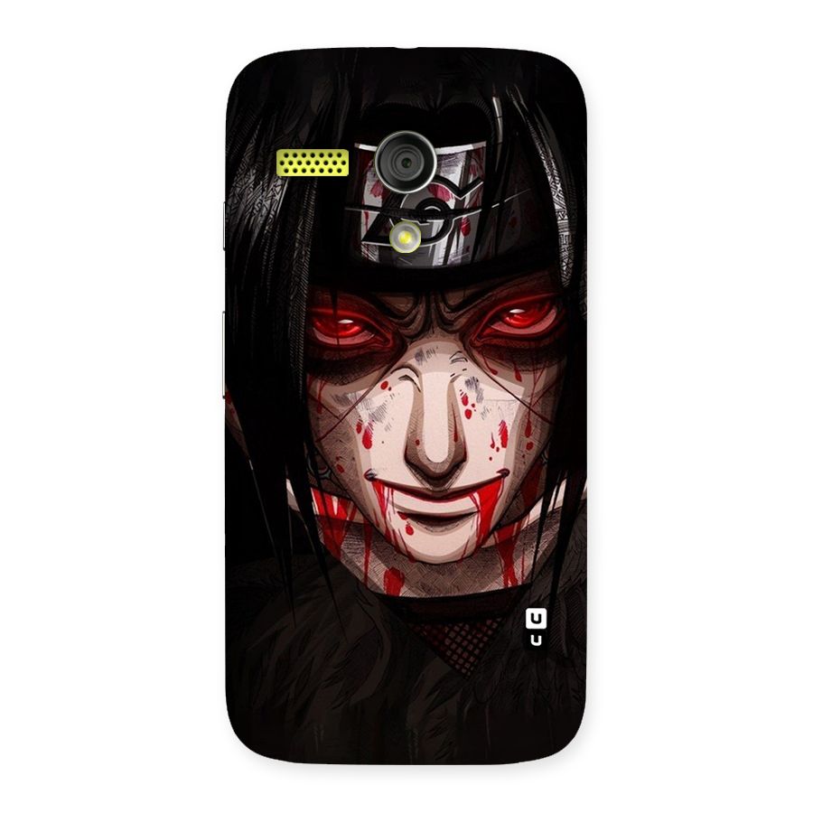 Itachi Uchiha Red Eyes Back Case for Moto G