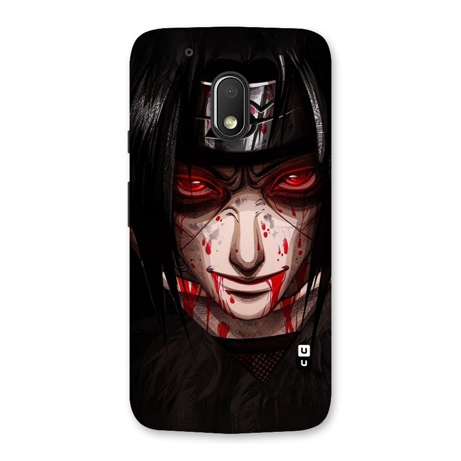 Itachi Uchiha Red Eyes Back Case for Moto G4 Play