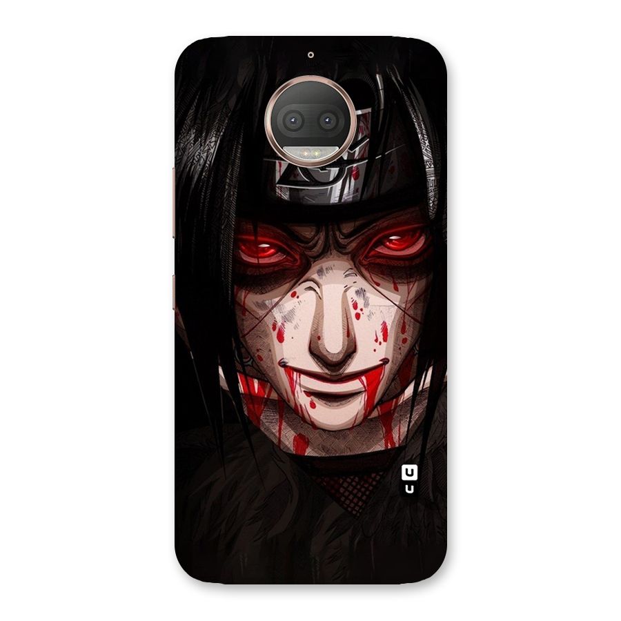 Itachi Uchiha Red Eyes Back Case for Moto G5s Plus