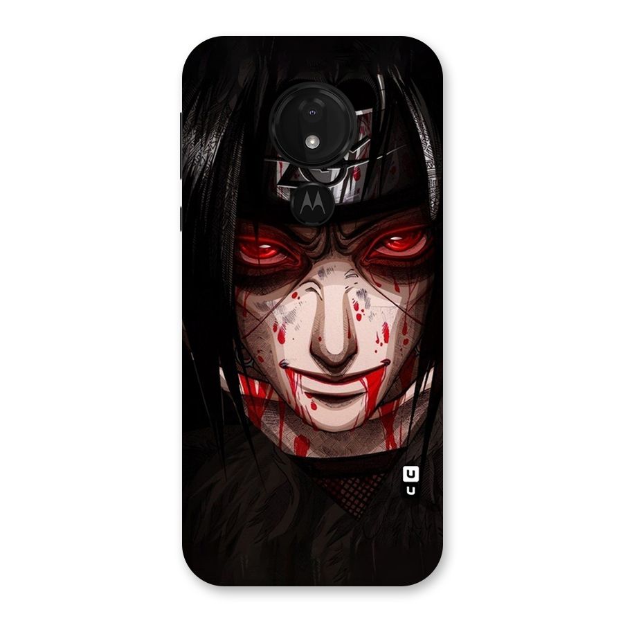 Itachi Uchiha Red Eyes Back Case for Moto G7 Power