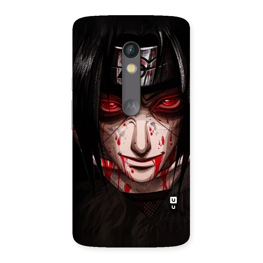 Itachi Uchiha Red Eyes Back Case for Moto X Play