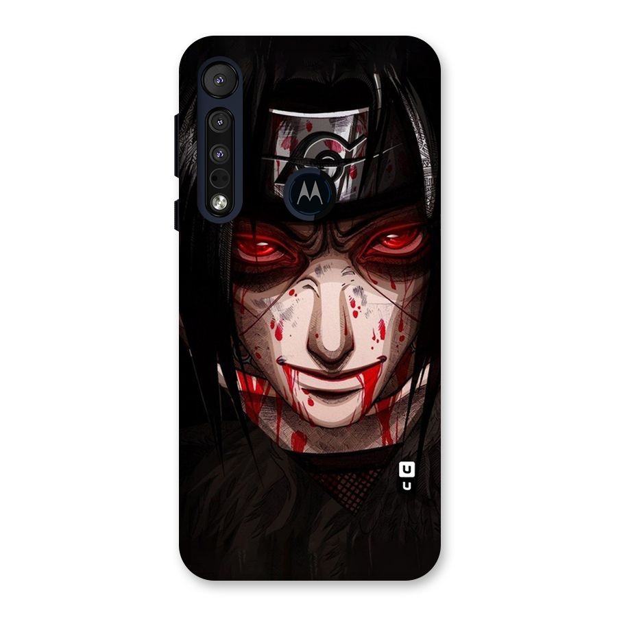 Itachi Uchiha Red Eyes Back Case for Motorola One Macro