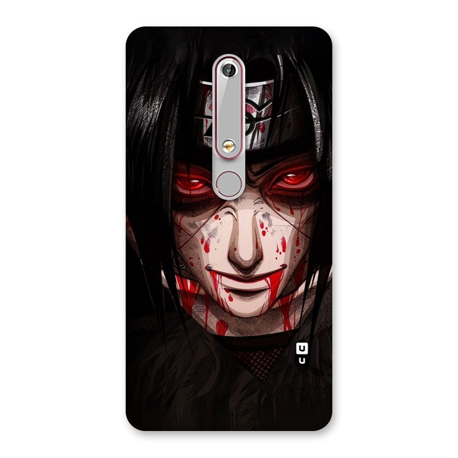 Itachi Uchiha Red Eyes Back Case for Nokia 6.1