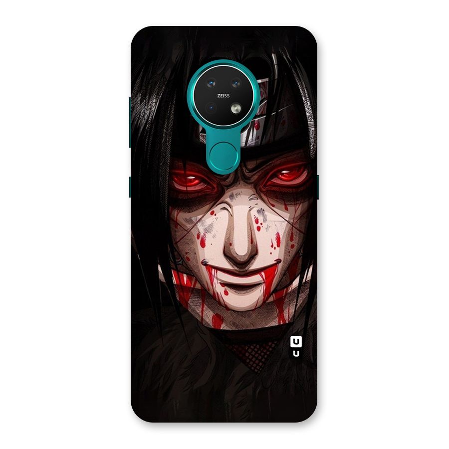 Itachi Uchiha Red Eyes Back Case for Nokia 7.2