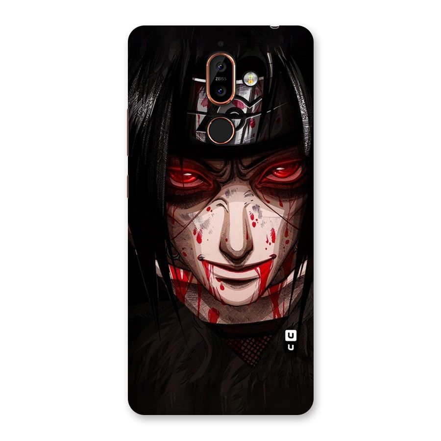 Itachi Uchiha Red Eyes Back Case for Nokia 7 Plus