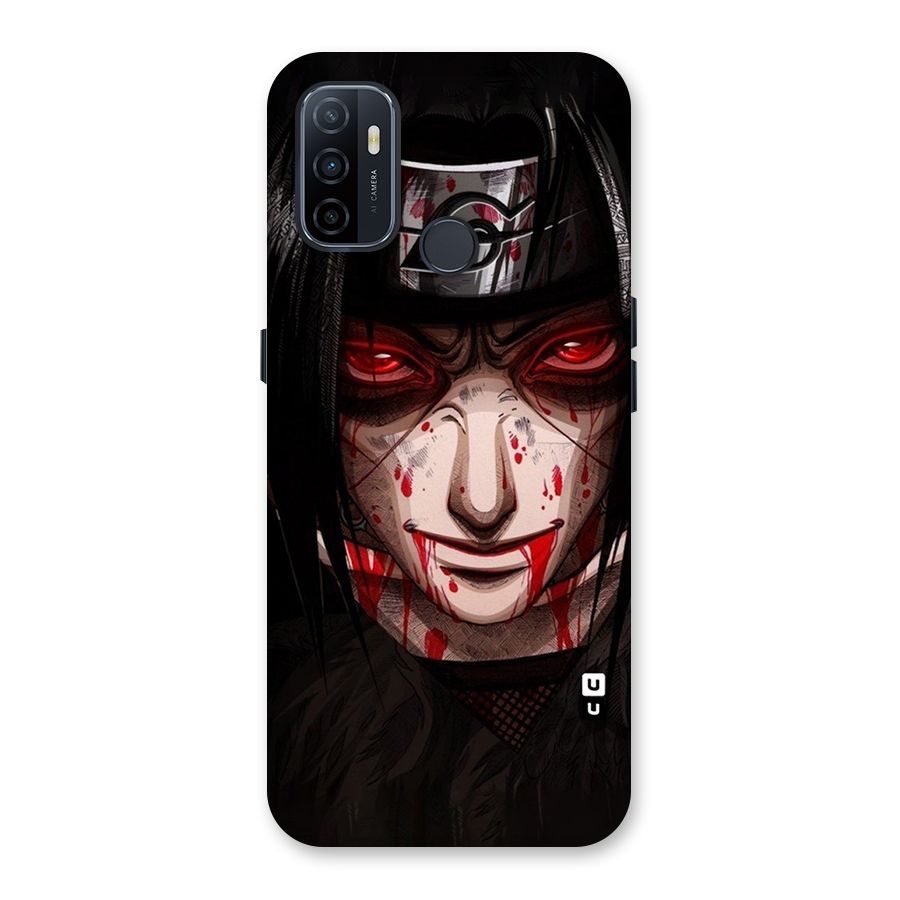 Itachi Uchiha Red Eyes Back Case for Oppo A53