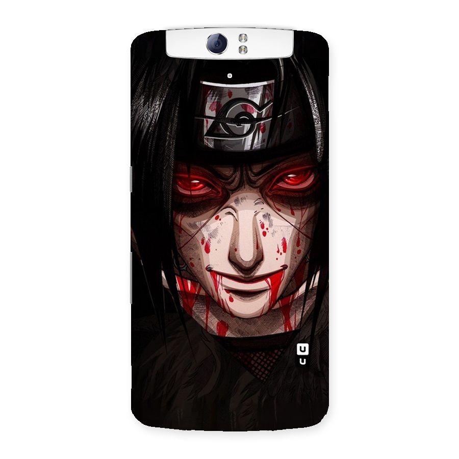 Itachi Uchiha Red Eyes Back Case for Oppo N1