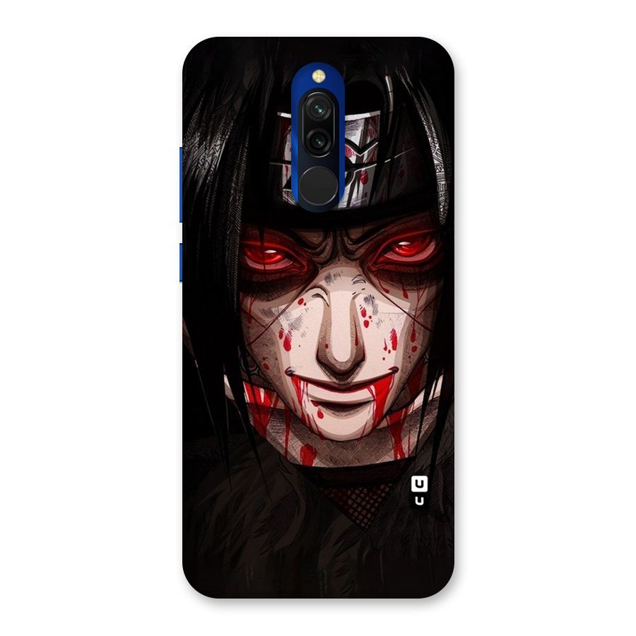 Itachi Uchiha Red Eyes Back Case for Redmi 8