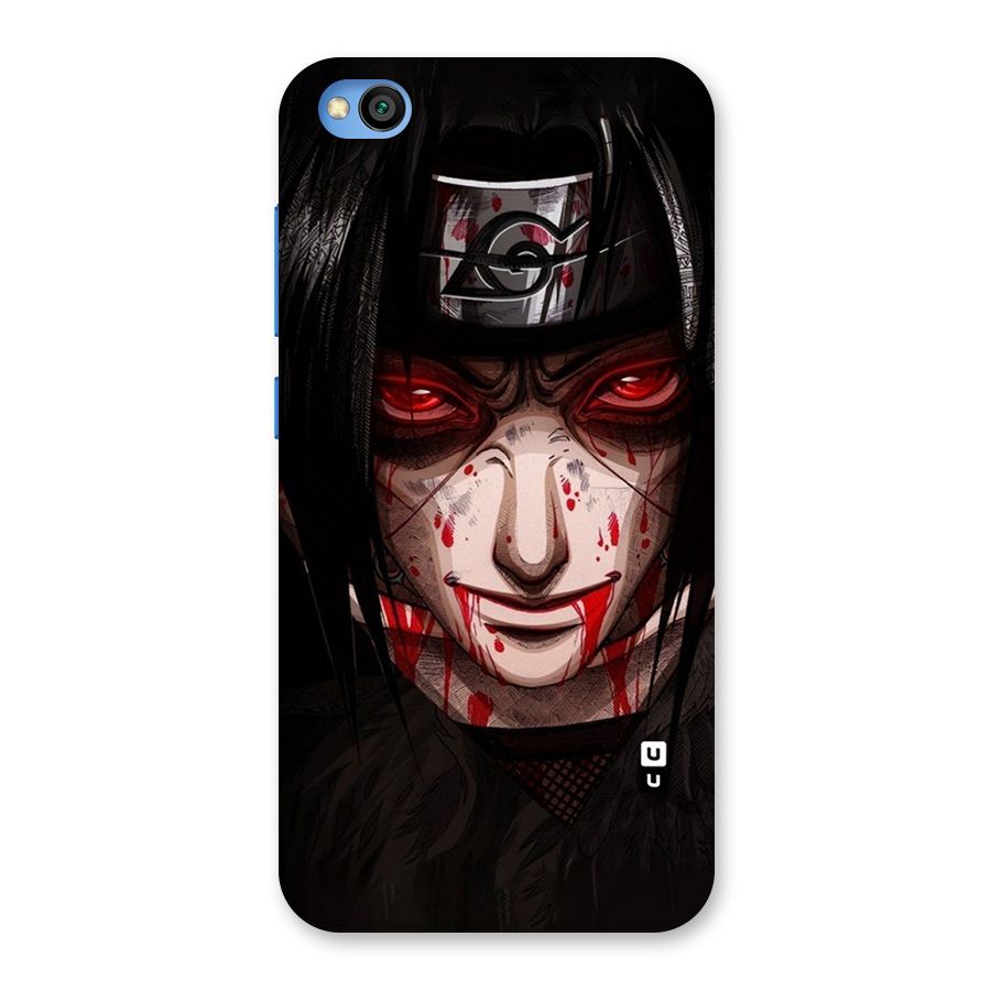 Itachi Uchiha Red Eyes Back Case for Redmi Go