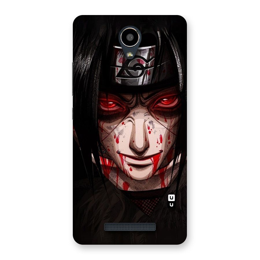 Itachi Uchiha Red Eyes Back Case for Redmi Note 2
