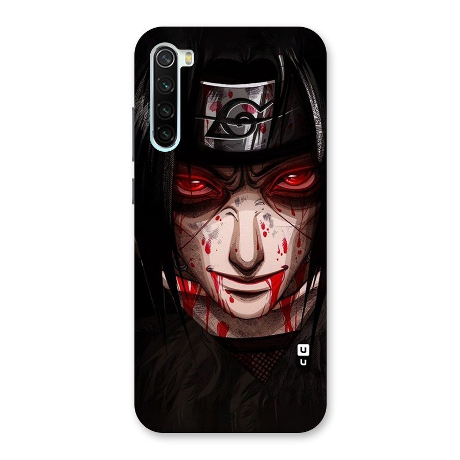 Itachi Uchiha Red Eyes Back Case for Redmi Note 8