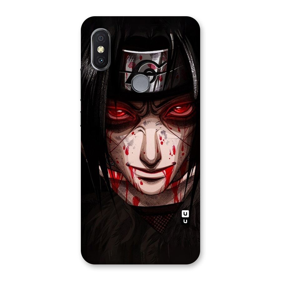 Itachi Uchiha Red Eyes Back Case for Redmi Y2