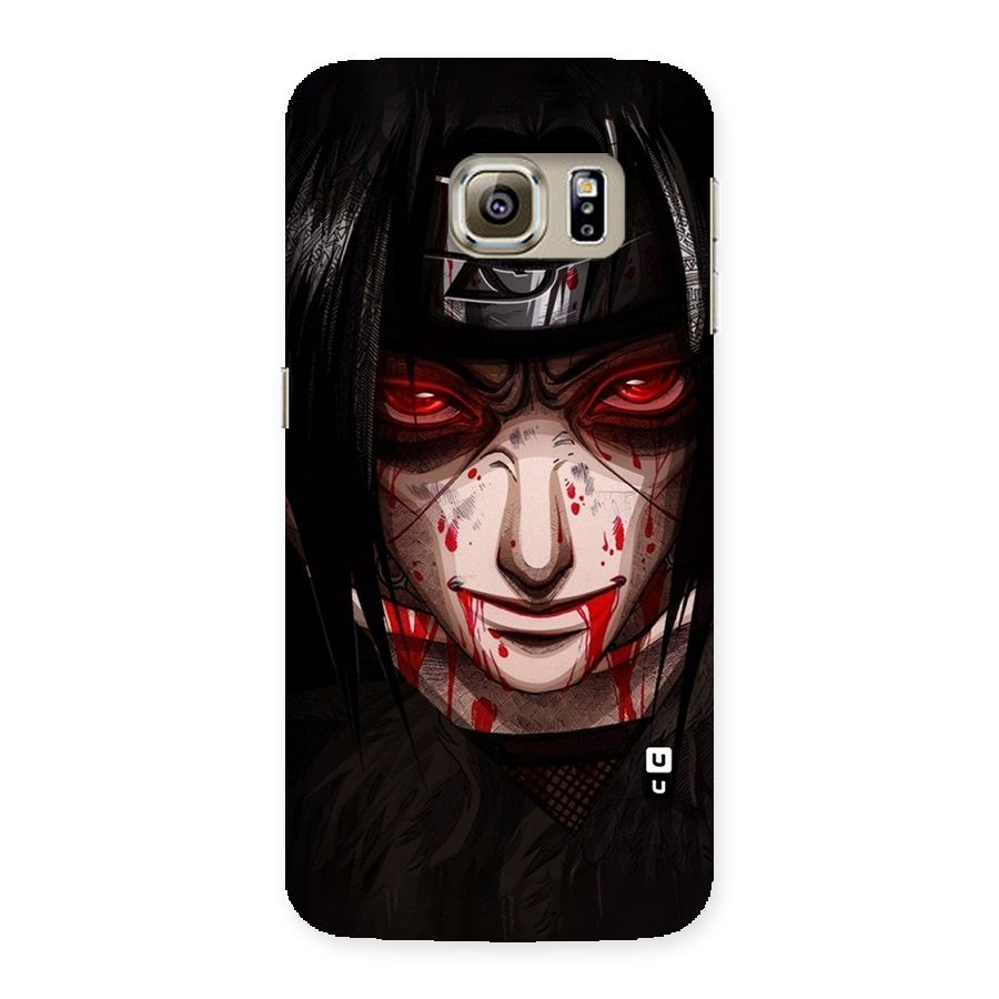 Itachi Uchiha Red Eyes Back Case for Samsung Galaxy S6 Edge