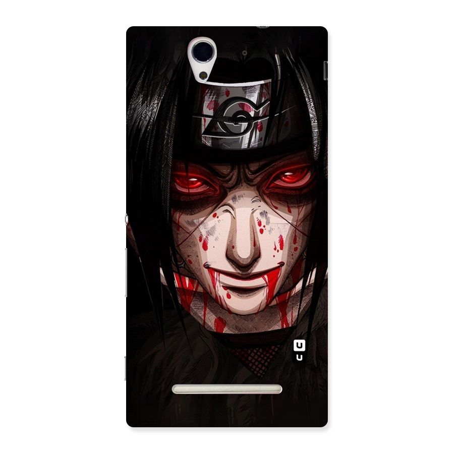 Itachi Uchiha Red Eyes Back Case for Sony Xperia C3