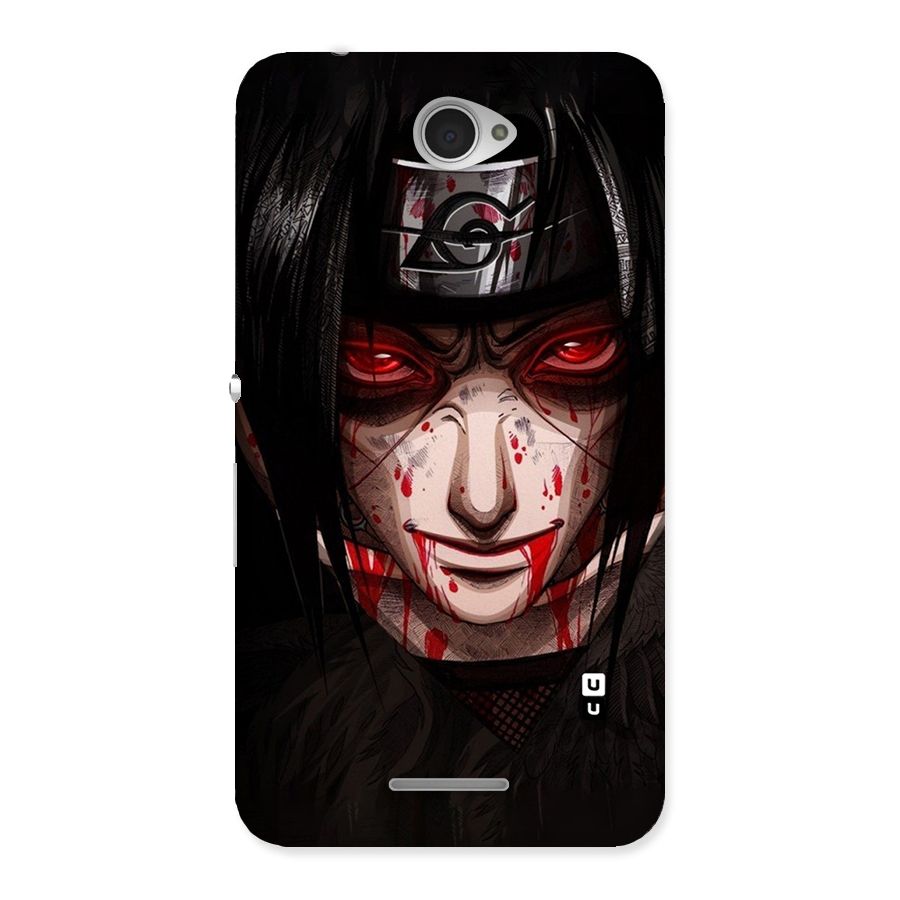 Itachi Uchiha Red Eyes Back Case for Sony Xperia E4