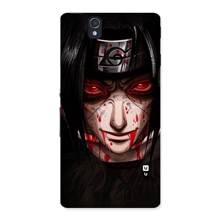 Itachi Uchiha Red Eyes Back Case for Sony Xperia Z