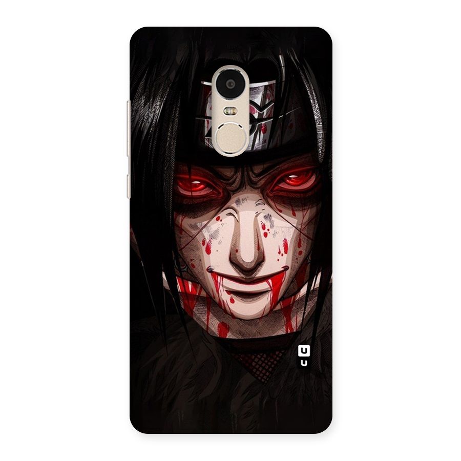 Itachi Uchiha Red Eyes Back Case for Xiaomi Redmi Note 4