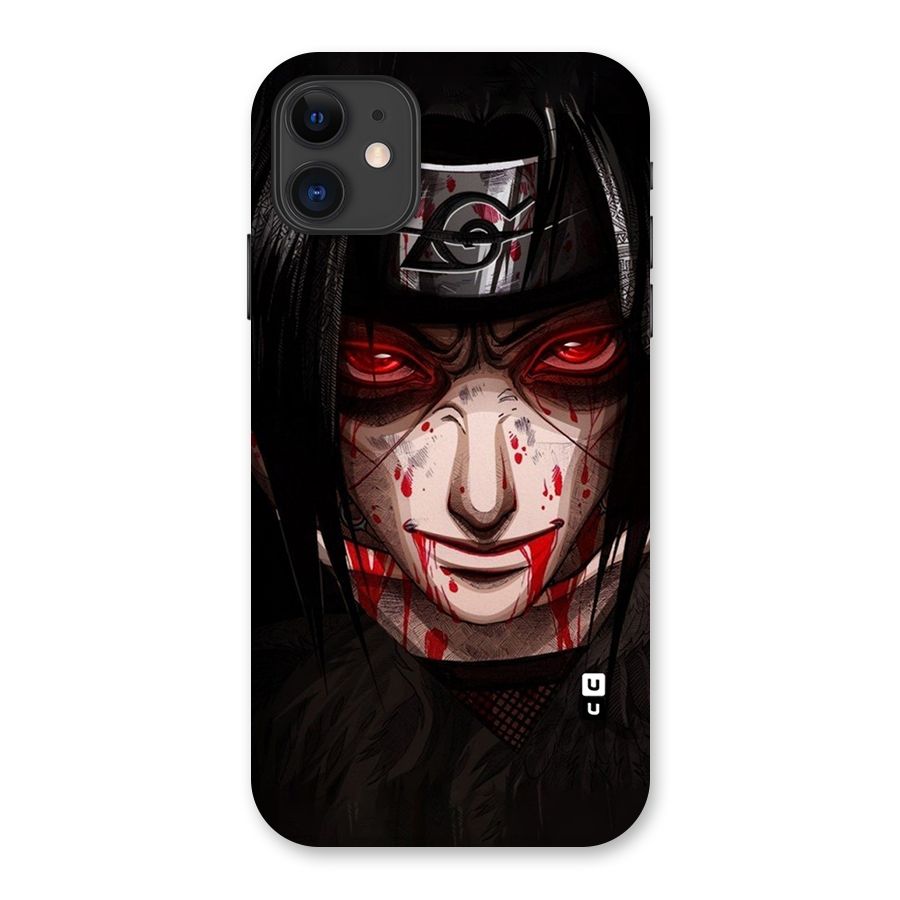 Itachi Uchiha Red Eyes Back Case for iPhone 11