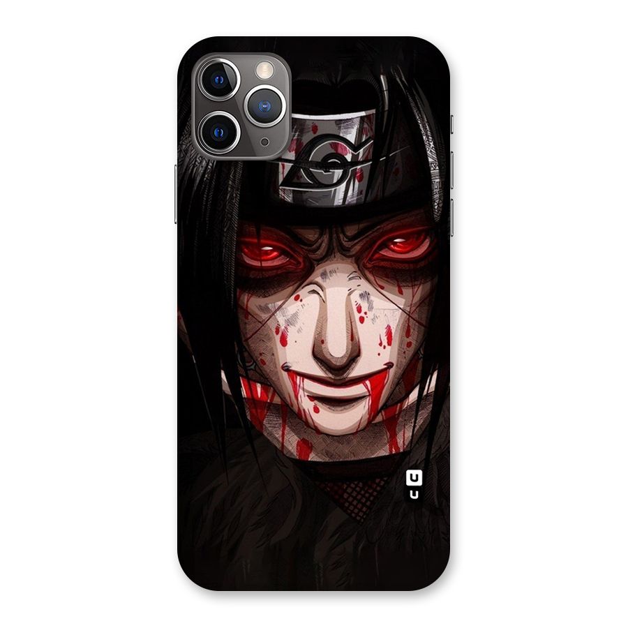 Itachi Uchiha Red Eyes Back Case for iPhone 11 Pro Max