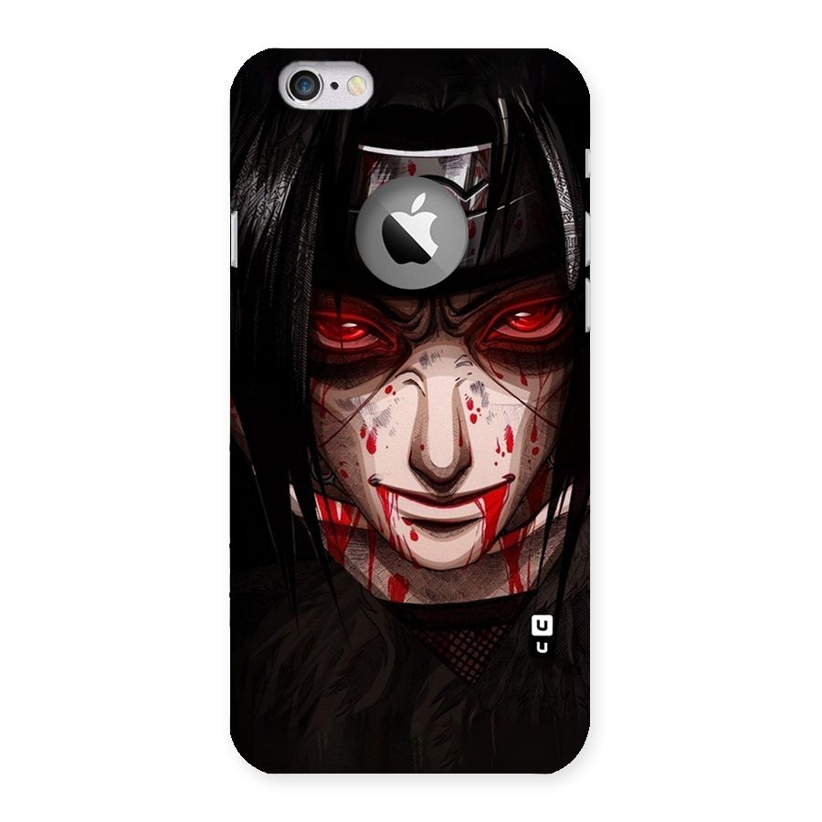 Itachi Uchiha Red Eyes Back Case for iPhone 6 Logo Cut