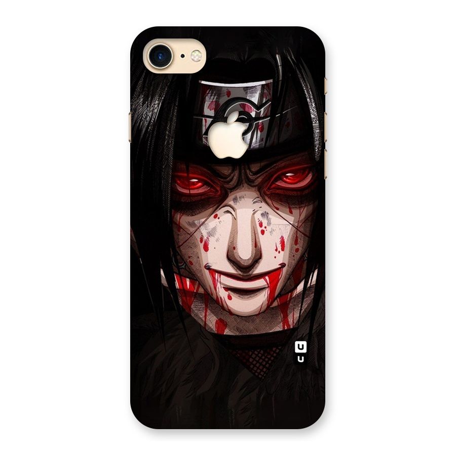 Itachi Uchiha Red Eyes Back Case for iPhone 7 Apple Cut